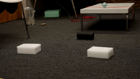 SPRK+ runs an obstacle course.