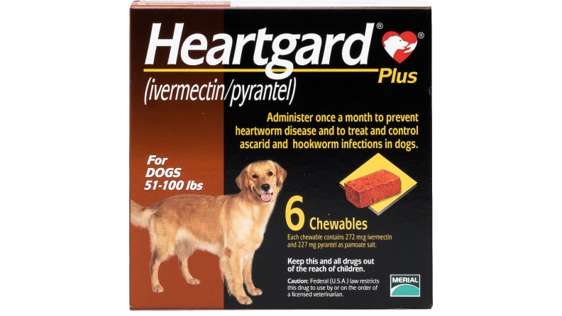 Heartgard Plus Chewable Tablets for Dogs