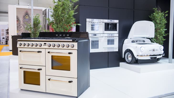 Unique Modern Kitchen Appliances in Retro Style, Fridge Design Inspired by  Fiat500