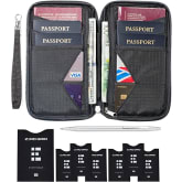 Product image of Zero Grid Travel Wallet & Family Passport Holder