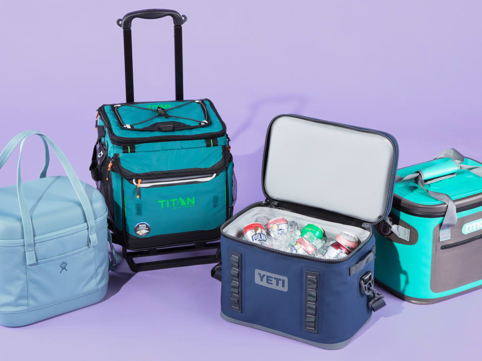 Ozark Trail 12-cans Soft-Sided Cooler Backpack, Blue 
