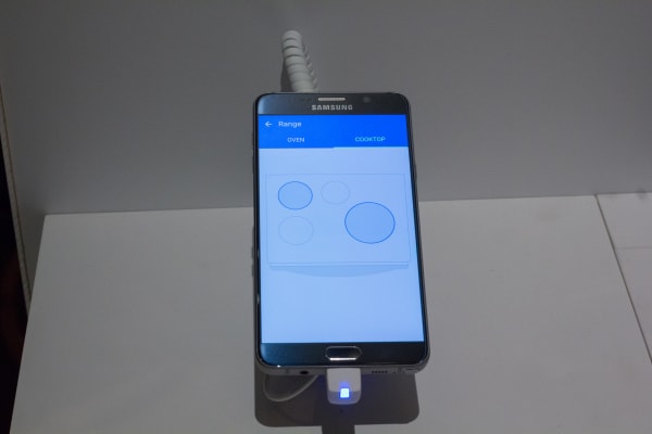 Samsung Smart Home App Burner Monitoring