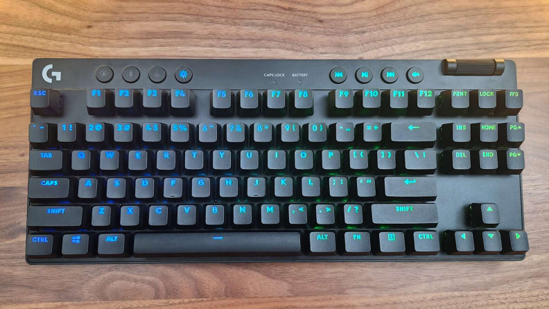 Logitech's latest Pro-branded gaming keyboard is wireless, RGB
