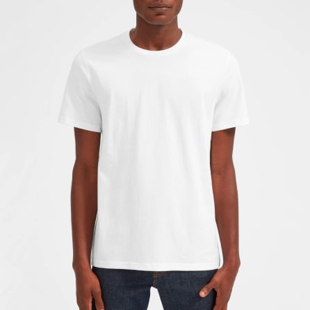 plain white t shirt h