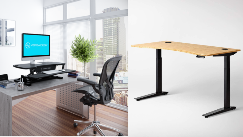 standing desks from VersaDesk and Fully