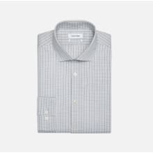 Product image of Calvin Klein Infinite Wrinkle Free Slim Fit Stretch Collar Grid Dress Shirt
