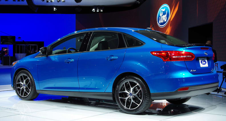 This is our first look at the sedan version of the 2015 Ford Focus