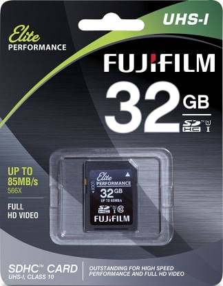 Product Image - Fujifilm Elite Performance 32GB (85 MB/s)