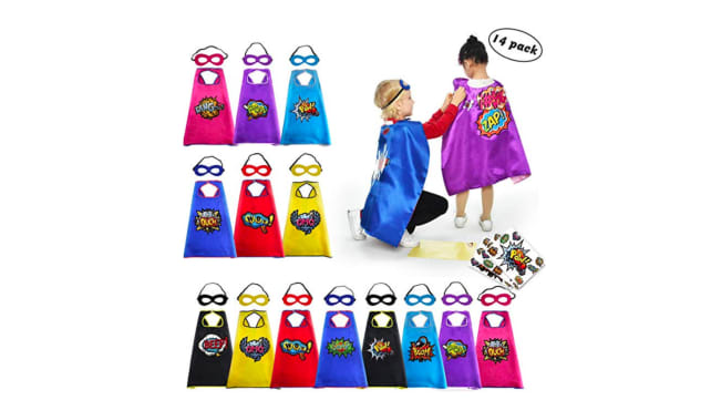 Kids Birthday Party Favors Superhero Capes