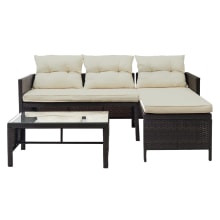 Product image of Segmart 3 Piece Patio Furniture Sectional Set