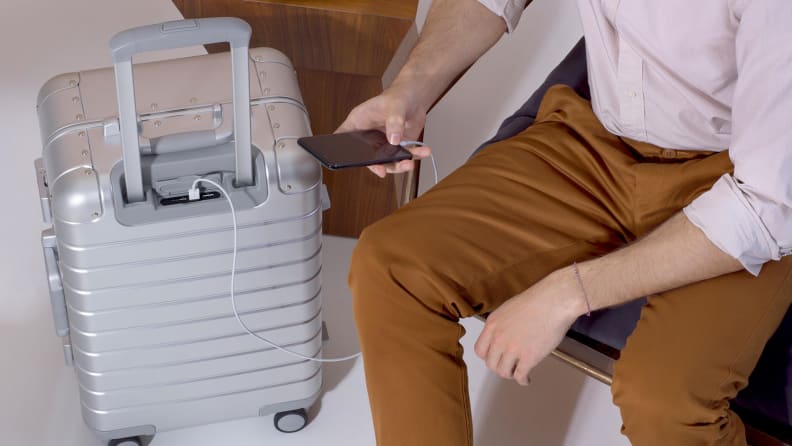 Away Aluminum Suitcase