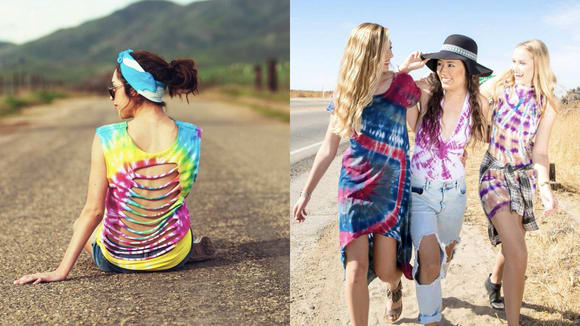 Tie Dye Clothing, Tie Dye Dresses & Shirts