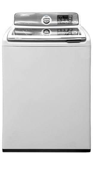 A Samsung top-load washing machine