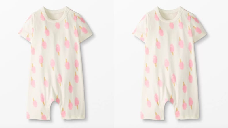 Cotton candy romper