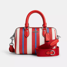 Product image of Coach Outlet Mini Rowan Crossbody With Stripe Print