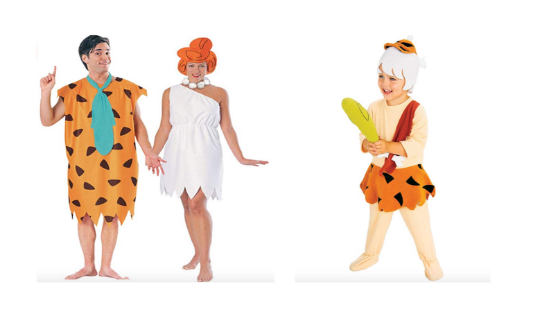 Dress the whole gang as everyone's favorite Stone Age family