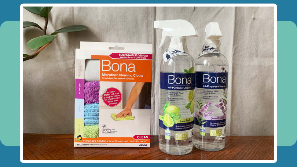 bona kitchen and bath cleaning cloth