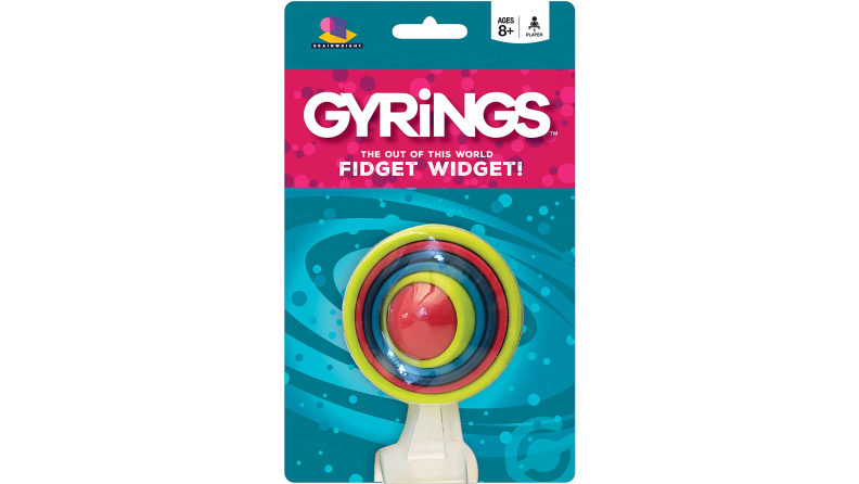 Packaging for Gyrings, spinning ring toys.