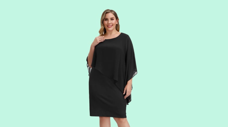 Black Cape Dress