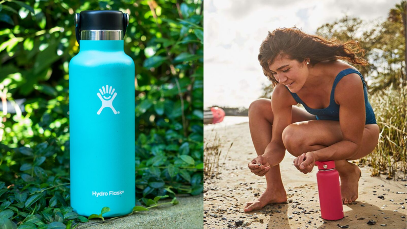 The Hydro Flask water is our favorite.