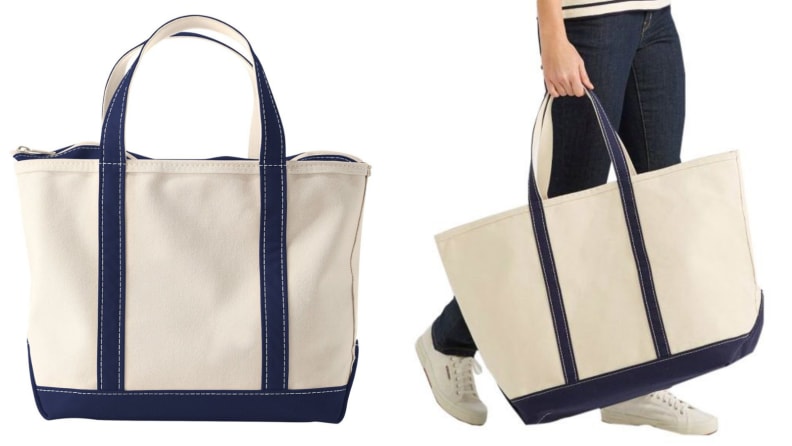 Sweet Like a Song: Medium Lands' End Canvas Tote Review