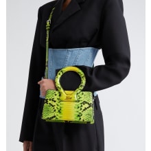 Product image of Luar Small Ana Python Embossed Leather