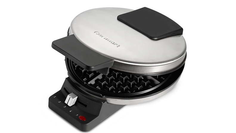 A waffle maker