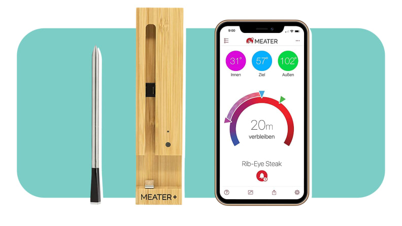 New MEATER+165ft Smart Wireless Thermometer Scraper