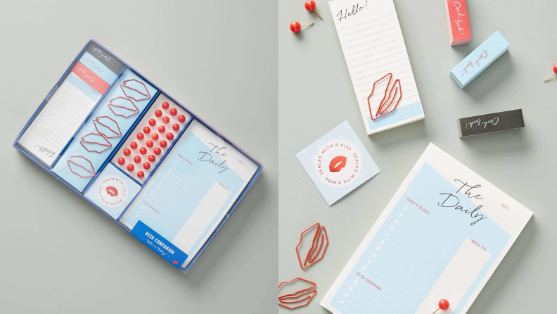 Anthropologie Bisou Stationary Set