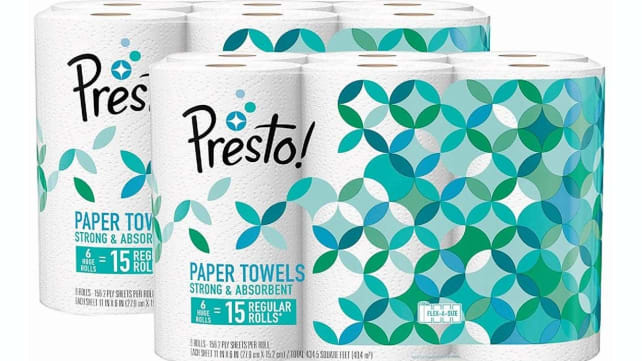 Presto paper towels