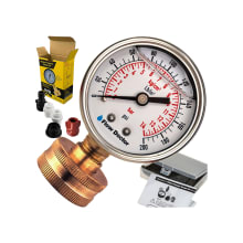 Product image of Water Pressure Glycerin Filled Gauge Kit