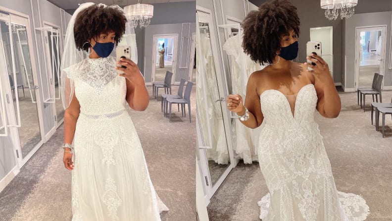 Torrid's new wedding dress collection is all under $400 and available up to  size 30