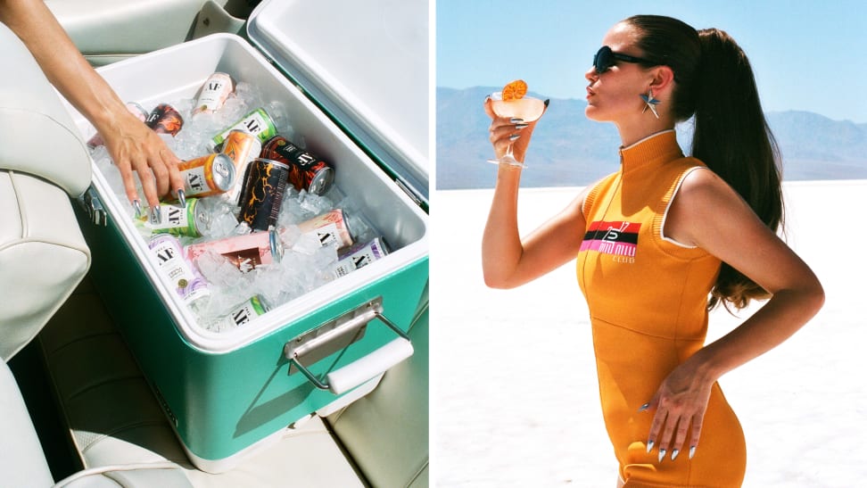 Free AF non-alcoholic canned cocktails